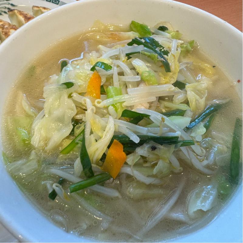 野菜たっぷりタンメン(日高屋 飯田橋東口店)