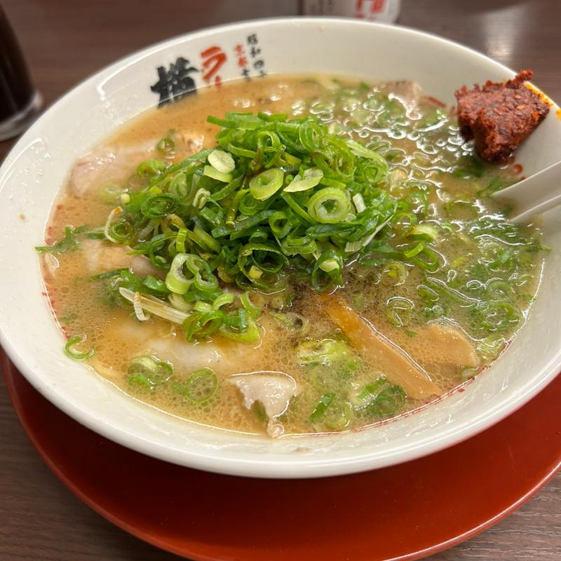 ラーメン 並(ラーメン横綱 五条店)