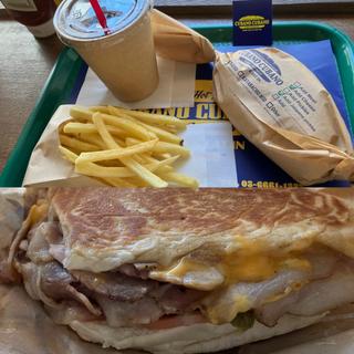 キューバサンド(ランチセット)(クバーノ クバーノ)