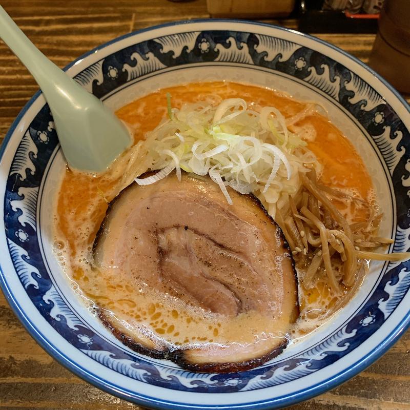 海老味噌らーめん(麺や樽座 子安町店)