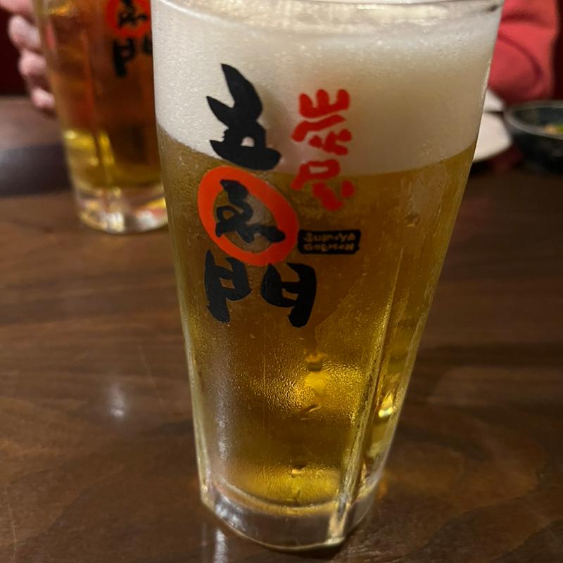 生ビール(炭屋 五ゑ門)
