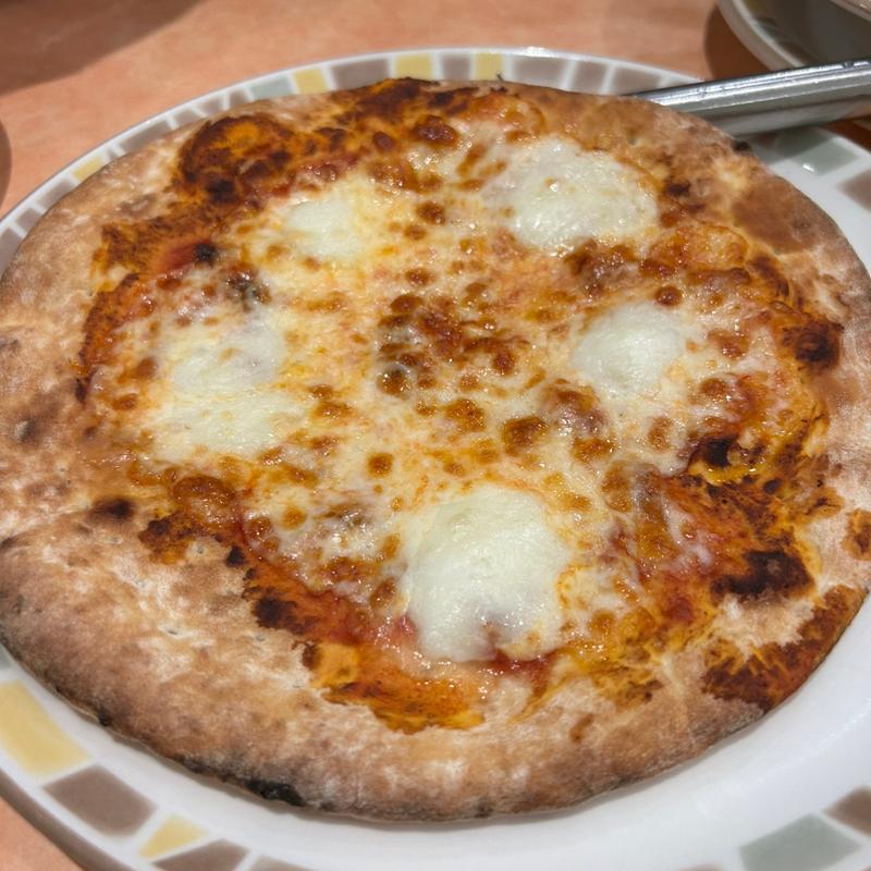 マルゲリータピザ(サイゼリヤ イオンモール奈良登美ヶ丘店)