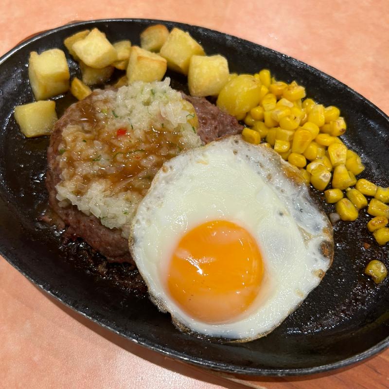 ディアボラ風ハンバーグ(サイゼリヤ イオンモール奈良登美ヶ丘店)