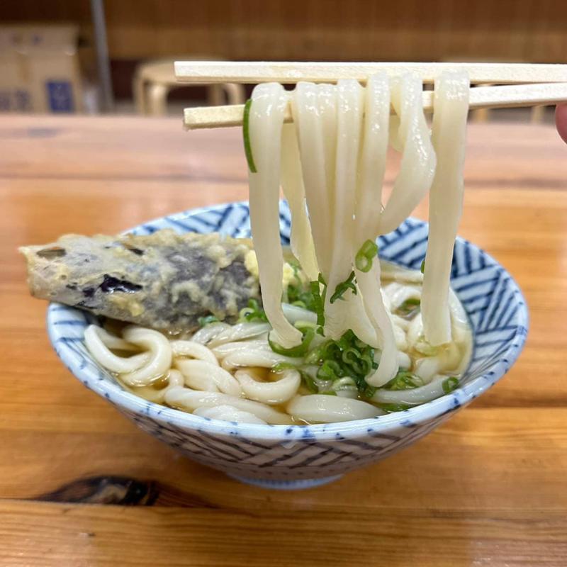 かけうどん 小 天ぷら1ケ(さか枝うどん 本店)