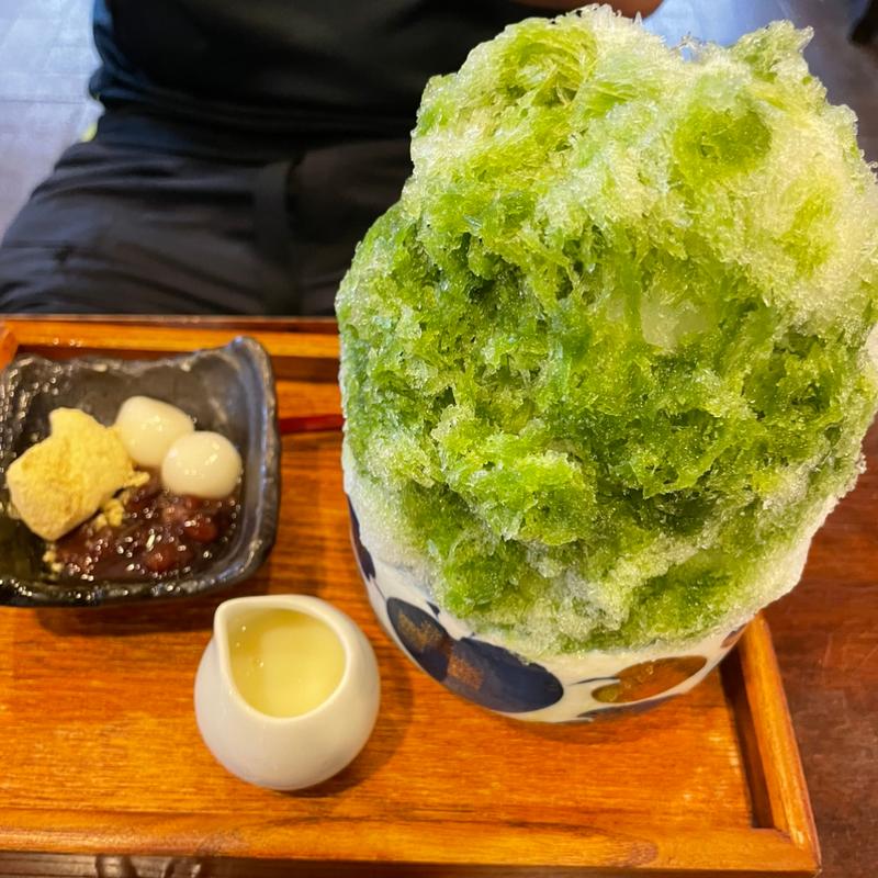 かき氷　抹茶(八十六温館 )