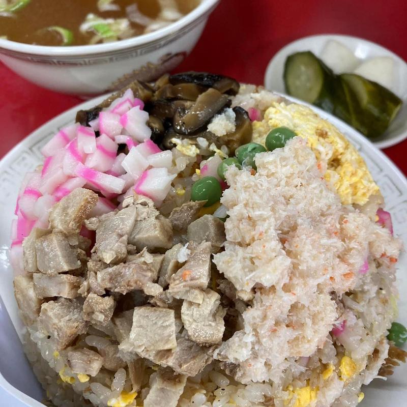 五目炒飯(栄楽)