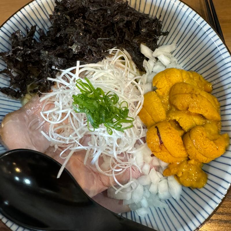 雲丹まぜ蕎麦(麺や空と大地)