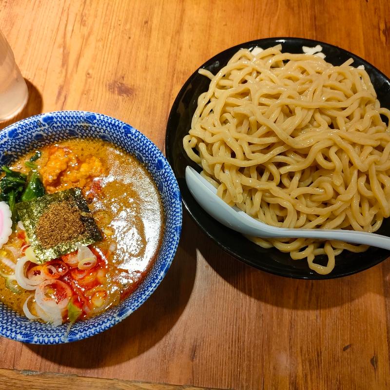 坦々つけ麺(大盛)(六厘舎)