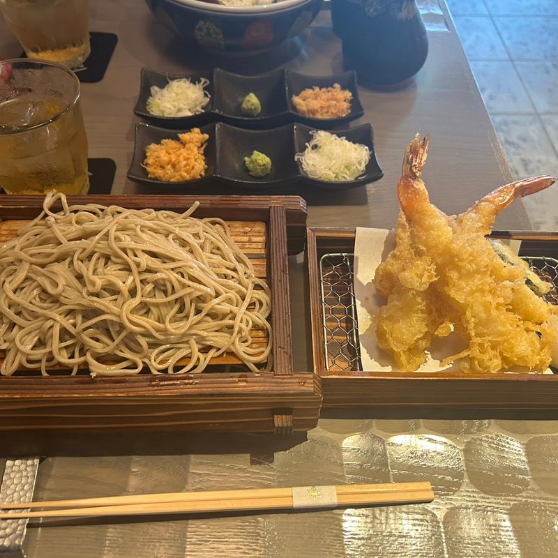 海老天せいろ(麻布十番蕎麦居酒屋 そばごや)