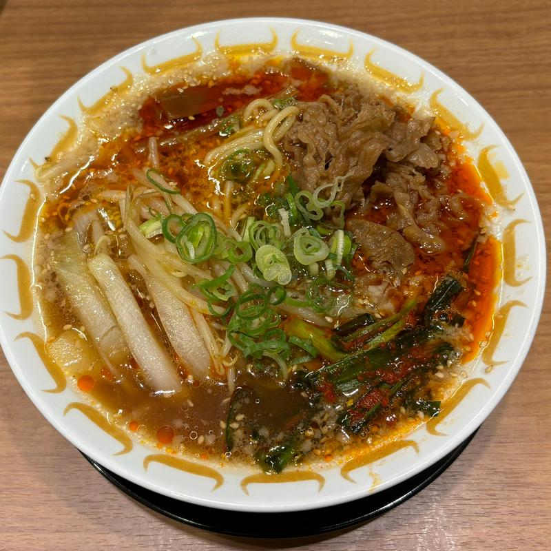 旨辛醤油ラーメン(特製味噌ラーメン わだ商店 西池袋店 （旧：大阪スタ味噌ラーメンわだ）)