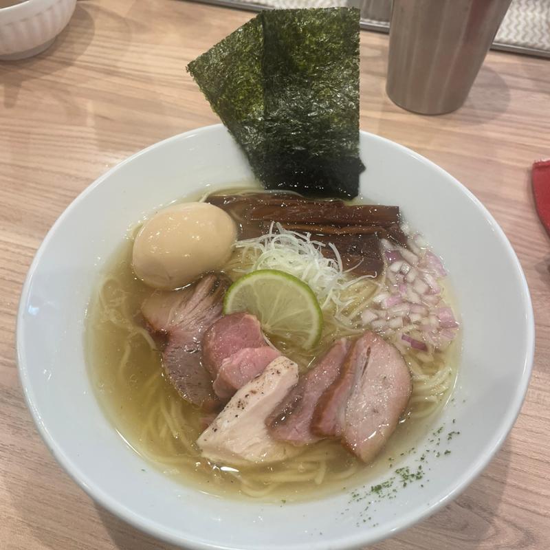 特製鶏らぁ麺　塩(麺処 にし尾)