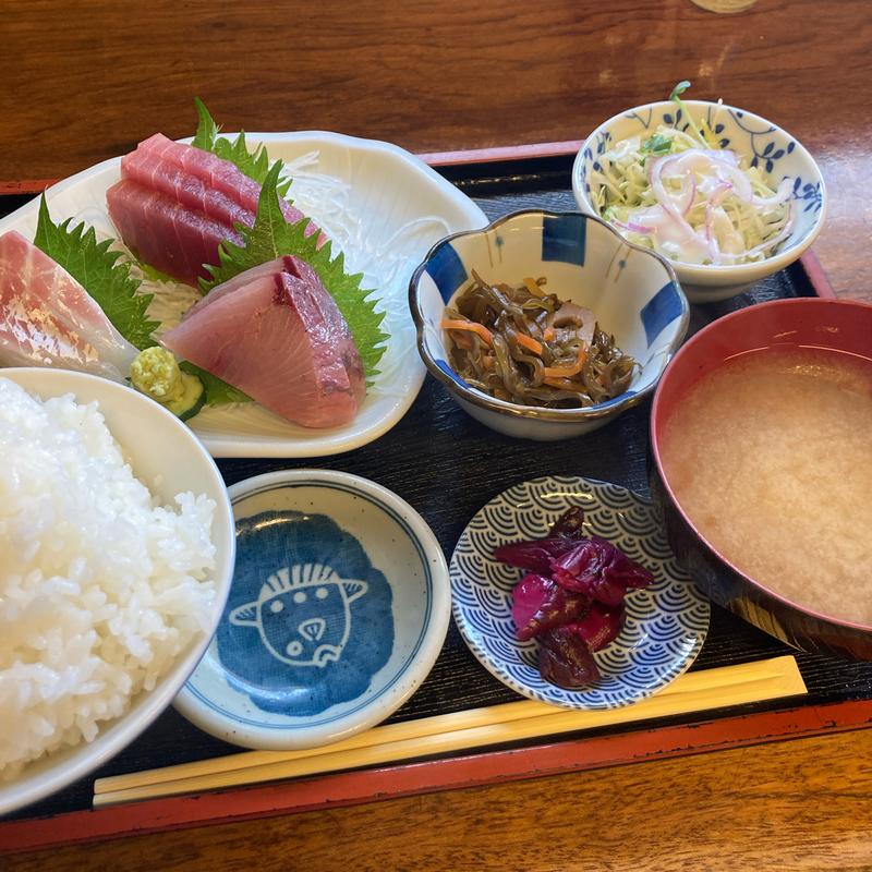 刺身定食(魚と酒の旨い店 ウオツネ)