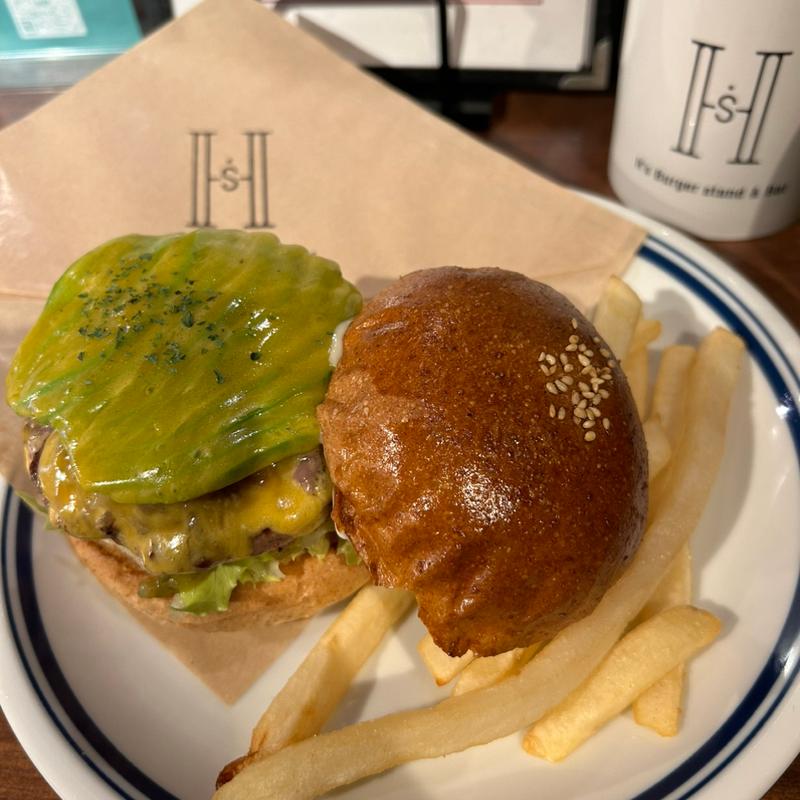 アボカドチーズバーガー(H’s Burger stand &Bar)