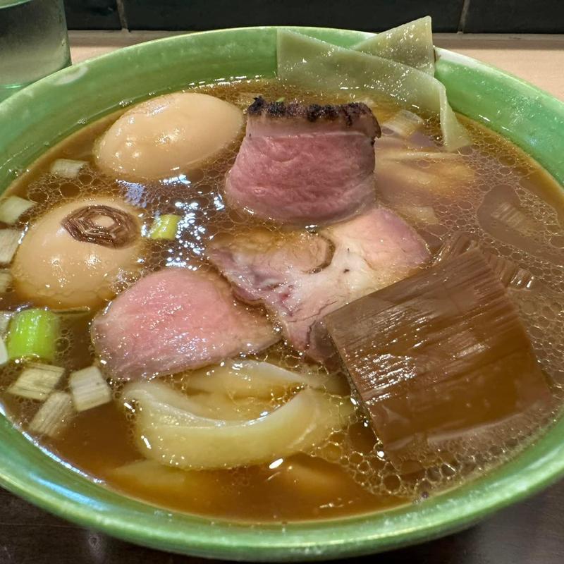 特製手打中華蕎麦 醤油 味玉(手打麺祭かめ囲)