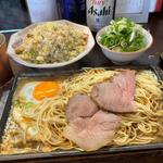 焼き醤油ラーメン ネギ チャーハン(たかはし)