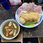 煮干しつけそば (特盛400g)(群青)