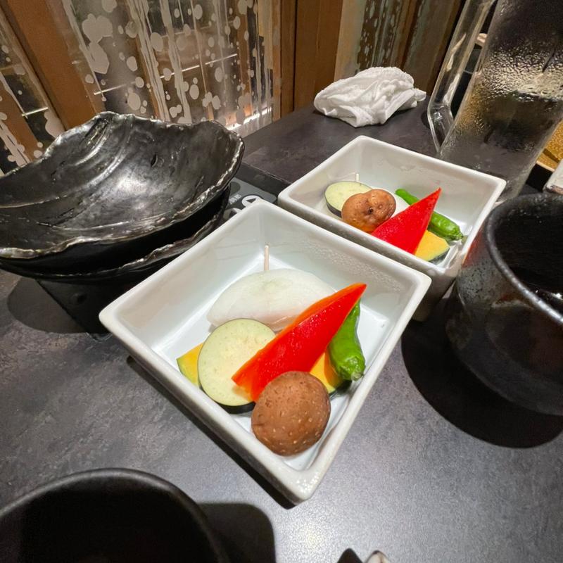 焼野菜盛り（プレミアム馬喰ランチ）(飛騨牛一頭家 馬喰一代 名古屋栄)