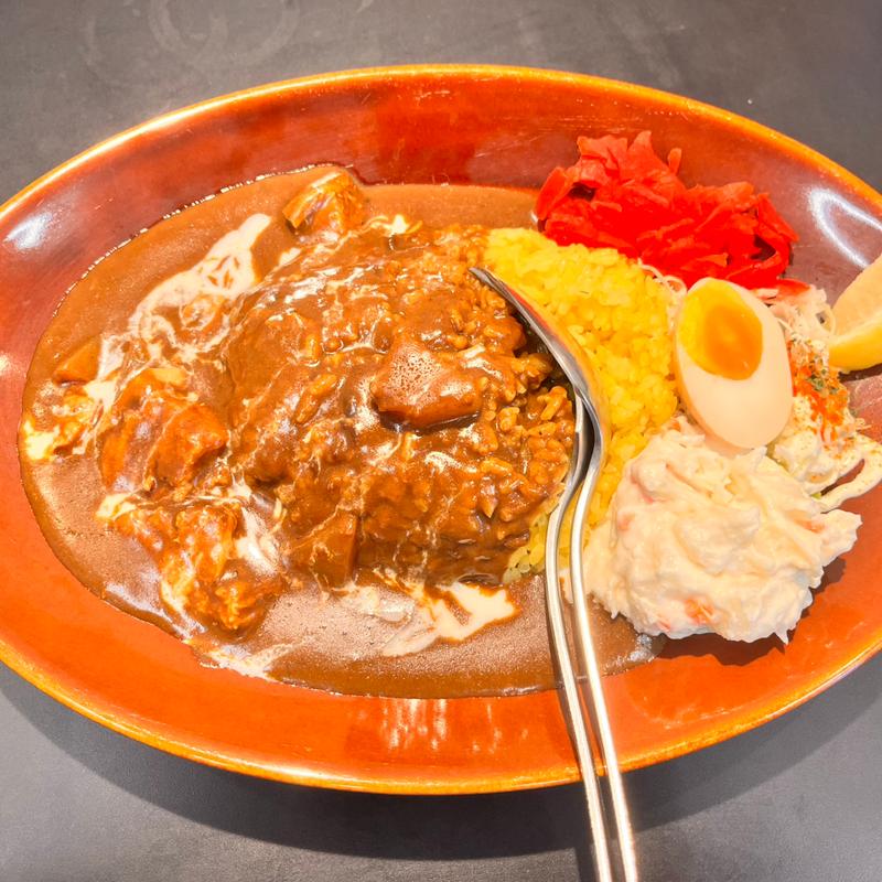 黒い肉カレー(カレーは飲み物。 西武新宿店)