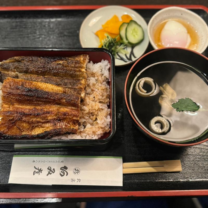 うなぎ定食　上定食(阿み彦 北浜店)