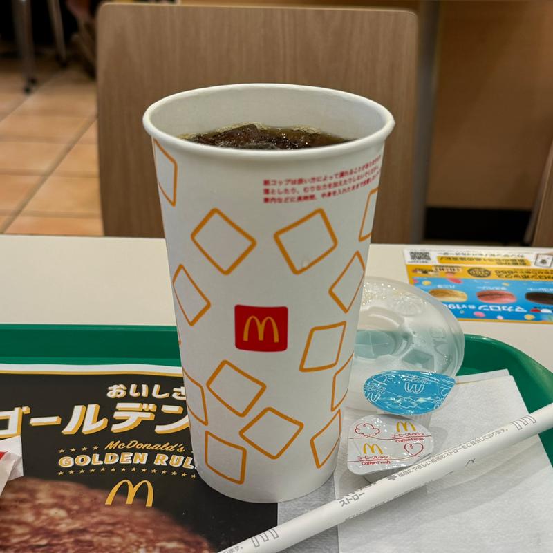 アイスコーヒー(L)(マクドナルド 刈谷アピタ店)
