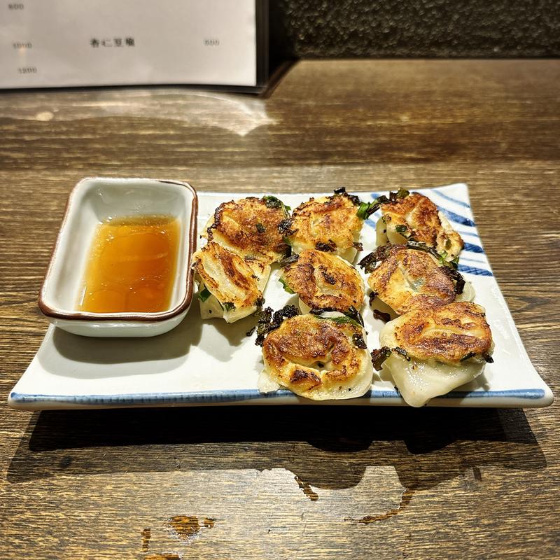 皿大ワンタン（焼）(グッドムーン -花好月圓-)