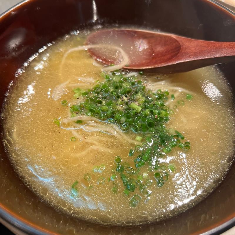 白湯麺(ハーフ)(酉こう )