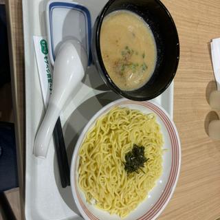 鶏白湯つけ麺炭火焼き鴨肉入り(リンガーハット イオンモール岡崎店)