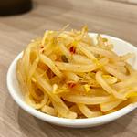 辛しもやし(濃厚鶏白湯ラーメン 鶏味万彩)