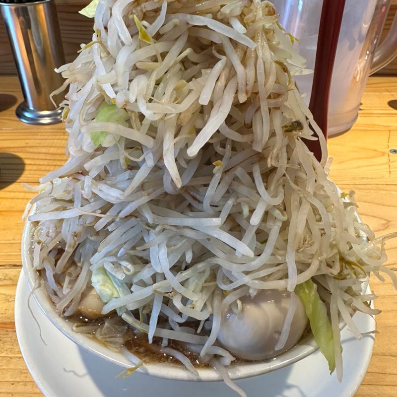 ラーメン野菜大盛り　玉子(麺屋 本日も晴天です )