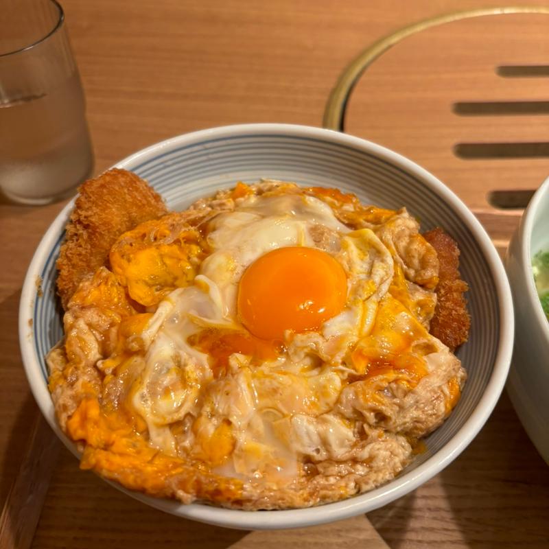 かけカツ丼(肉やきとだしと博多うどん中目黒はし田)