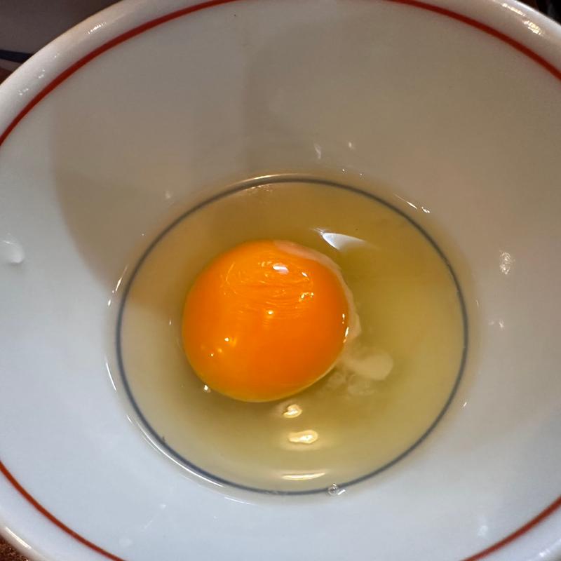 生卵(つけソバいしい)