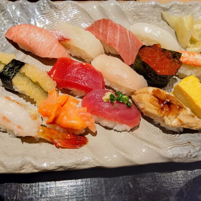 夏のグランスタセット(築地すし好 ‐和‐ Nagomi グランスタ丸の内店)