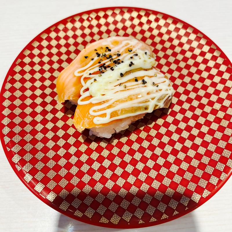 炙りサーモンマヨ(魚べい ライフガーデンしばた店 )