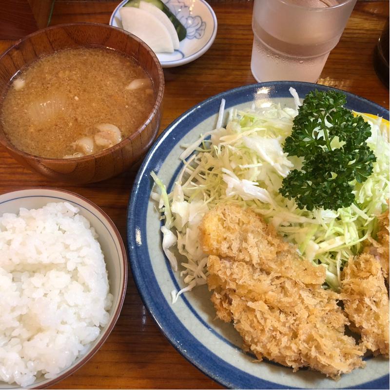 小ヒレカツ定食(とんかつ 丸一(まるいち))