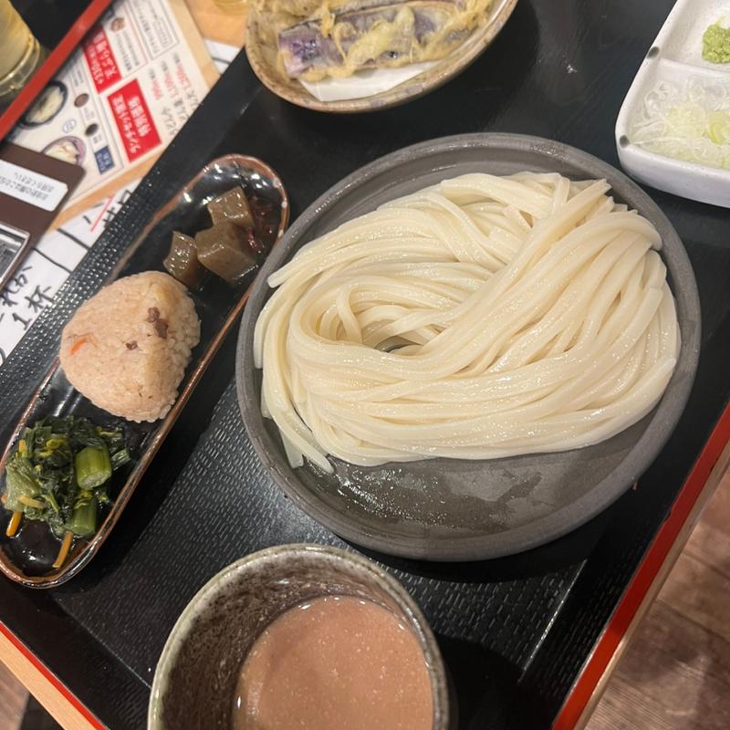 ランチメニューAセット(水沢うどん 水香苑 高崎モントレー店)