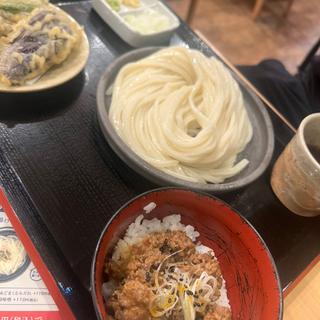 ランチメニューBセット(水沢うどん 水香苑 高崎モントレー店)