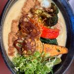期間限定グリーンカレーうどん(うどん工房 かたつむり)