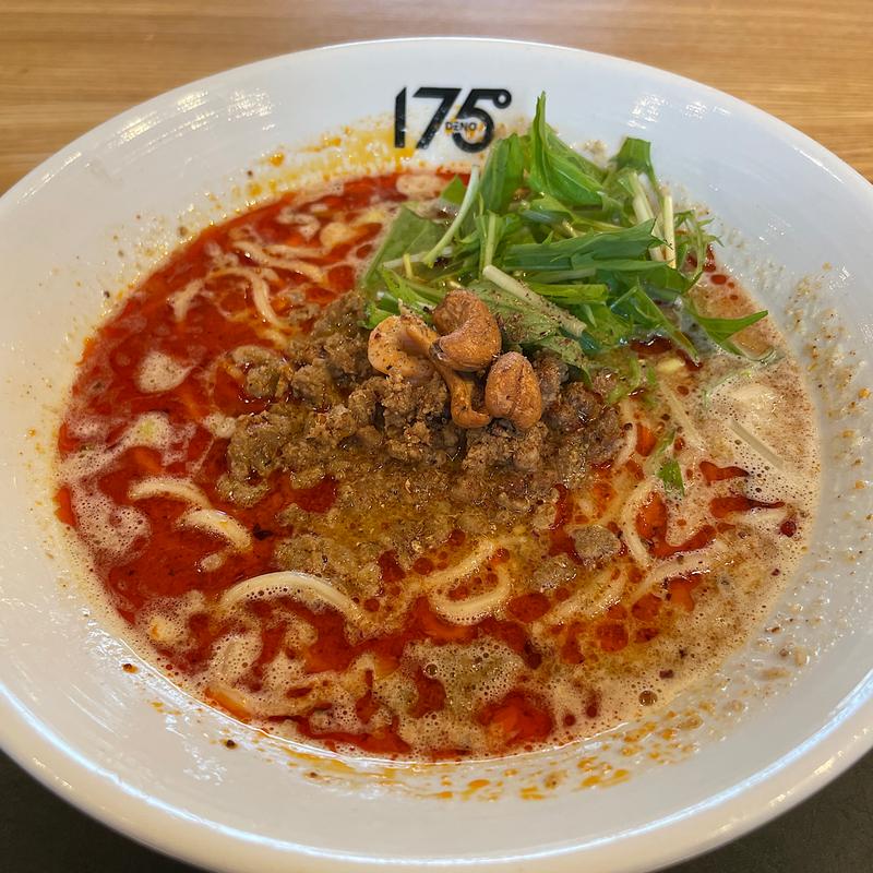 担々麺(汁あり)(175°DENO担々麺 江別蔦屋書店)