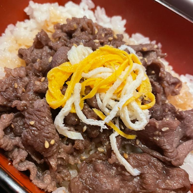 牛焼肉重(叙々苑 オズスタジオシティ店)