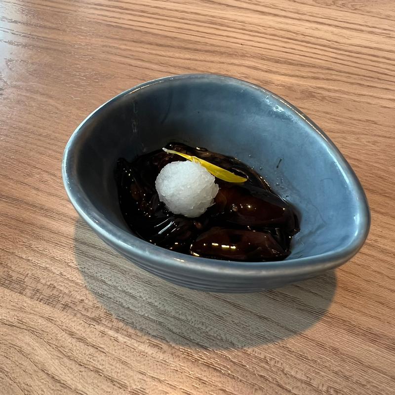 ホタルイカの黒造り(北の味紀行と地酒 北海道 横浜スカイビル店)