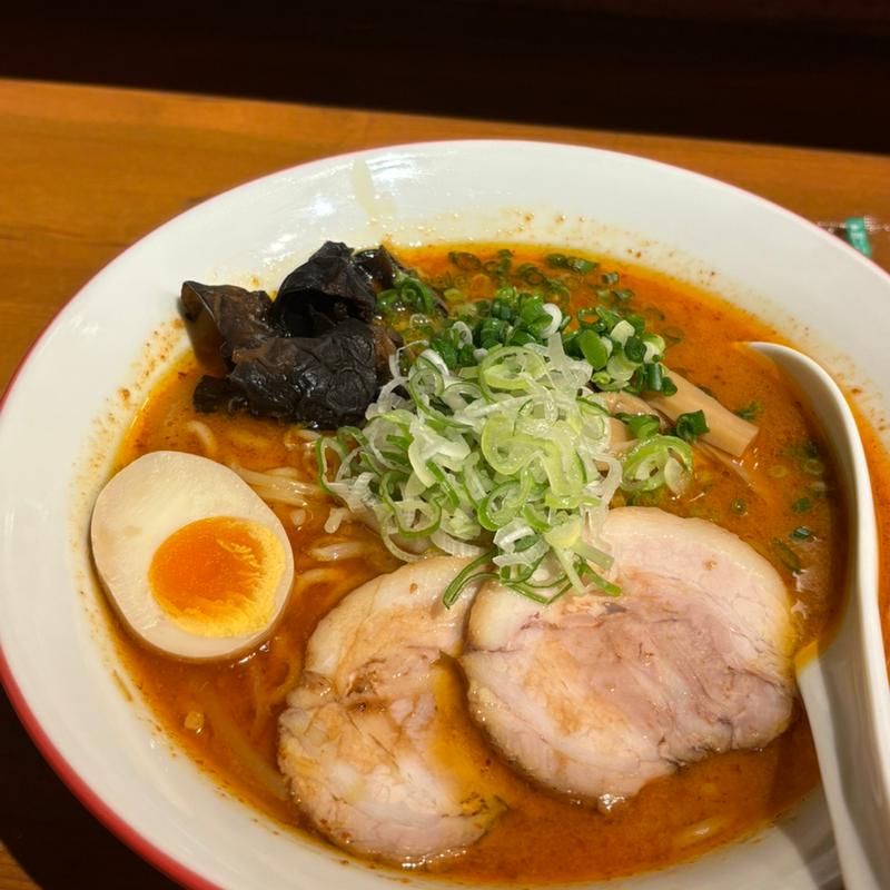 味噌ラーメン(辛いラーメン１４ 札幌南口店)