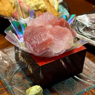 マグロぶつ2種盛り(鮮魚・浜焼き・活貝・海鮮丼 えびす市場 原店)