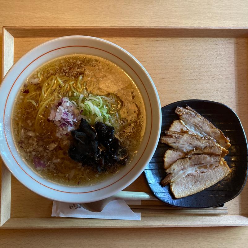 平日限定中華そば+トッピングチャーシュー(拉麺 紺野屋)