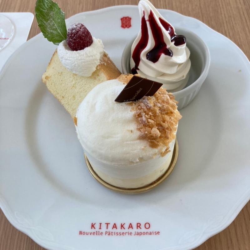 ケーキセット(北菓楼札幌本館)