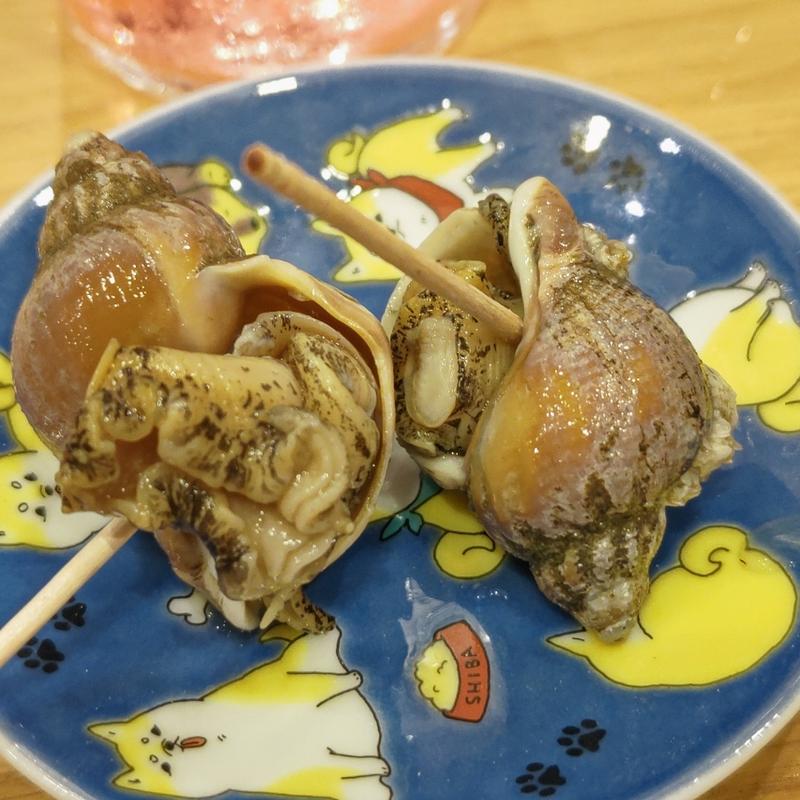 磯つぶ貝塩ゆで(魚と酒はなたれ 野毛五番街店)