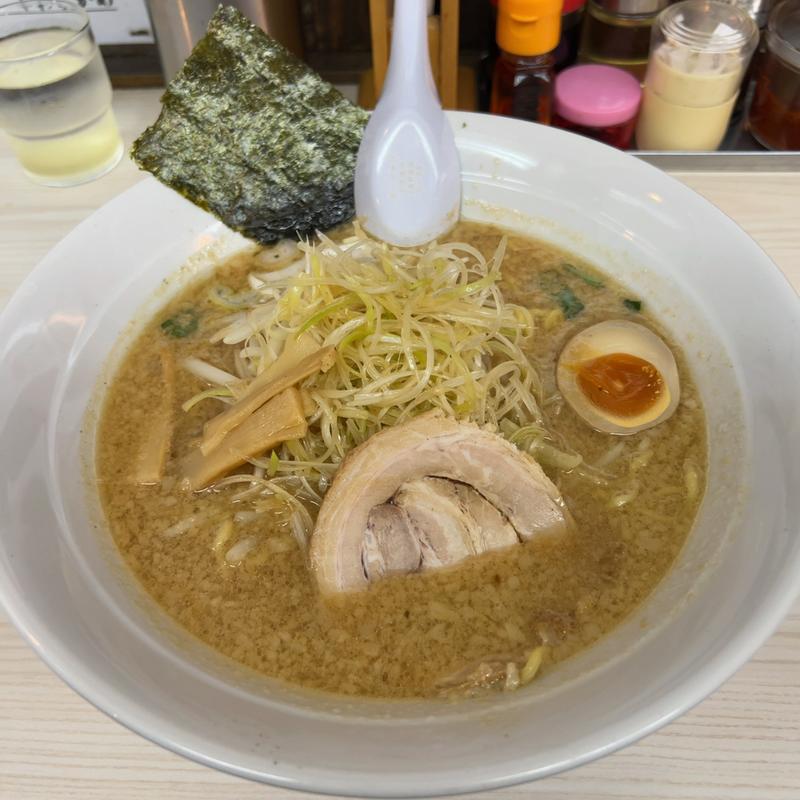 白ネギ味噌らーめん(めん吉)