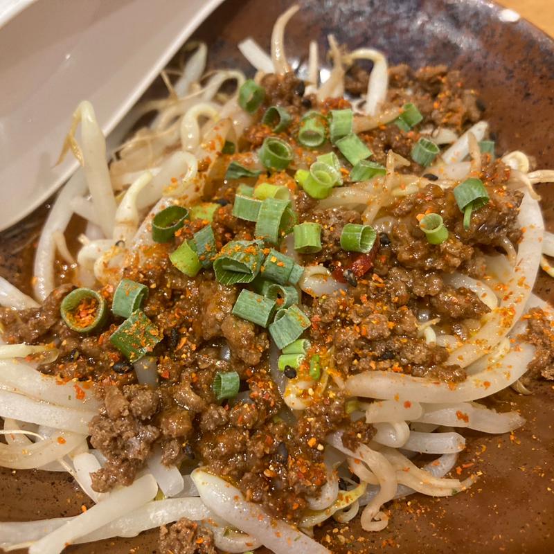 肉味噌もやし(ふれあい酒場ほていちゃん 新小岩店)