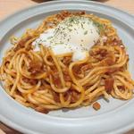 京都ポークのボロネーゼ(からふね屋CAFE ビエラ高槻店)
