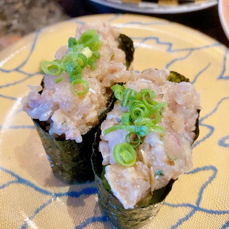 鯵のなめろう握り(すし辰緑井本店 )
