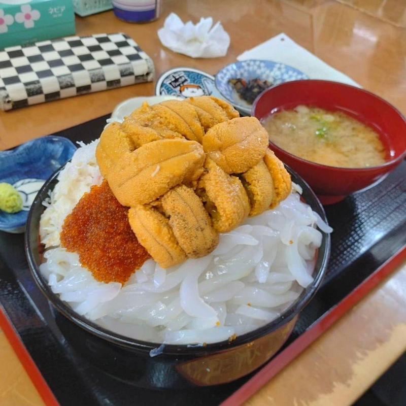 二段式生ウニ丼(樺太食堂 )